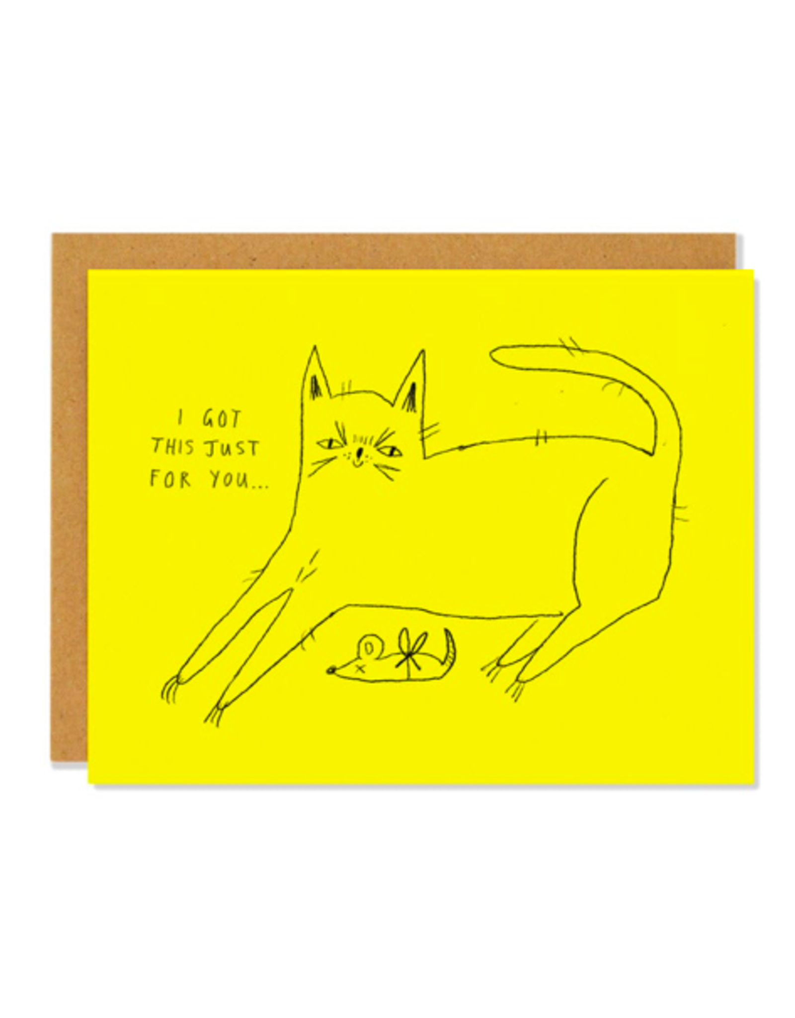BKE - Card / I Got This Just For You, 4.25 x 5.5"