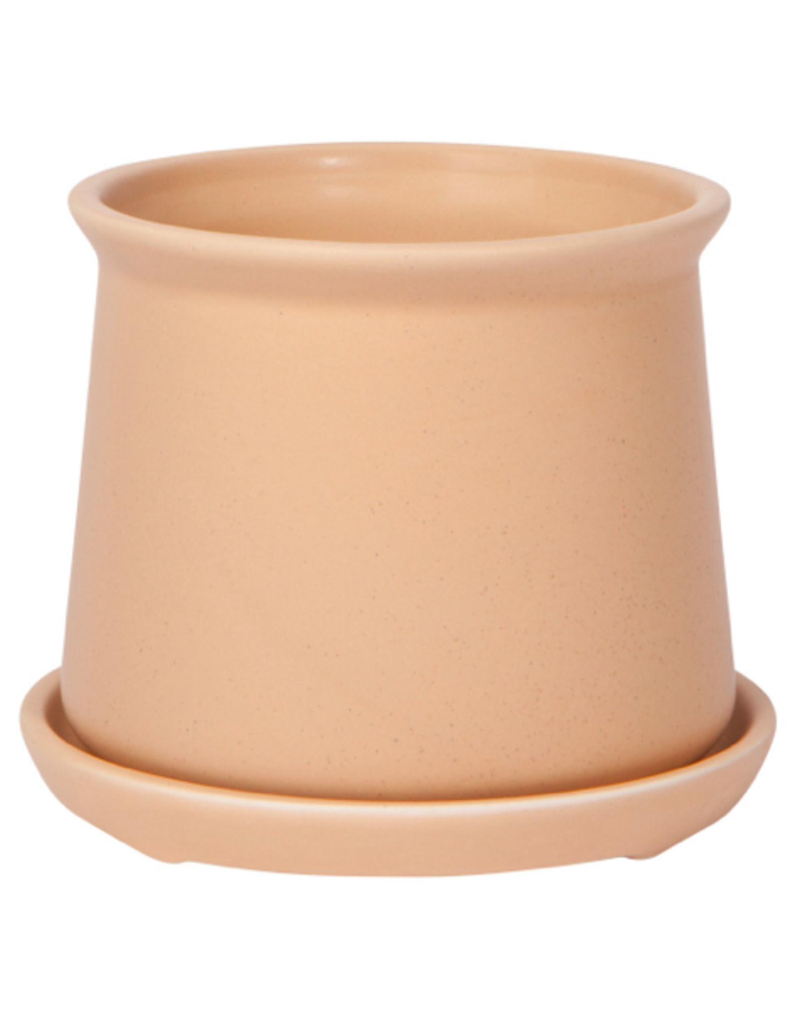 DCA - Planter & Saucer  / Guava, 4"