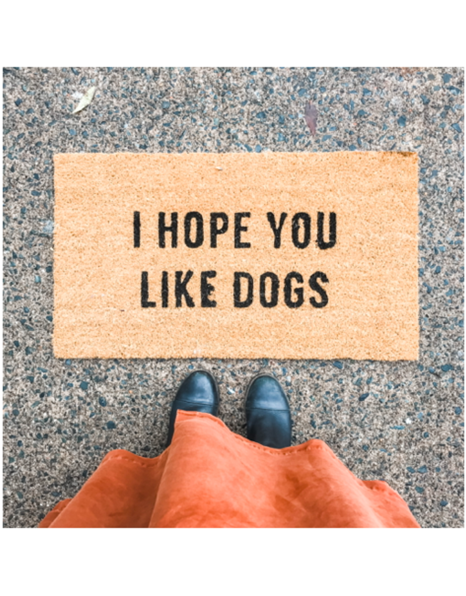 IBA - Doormat / I Hope You Like Dogs, 16 x 28"