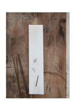 TIMCo COP - Incense Stick Holder / White Marble, 8"