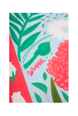 WPR - Furoshiki Gift Wrap / Pink Paradise, 18.3 x 18.3"