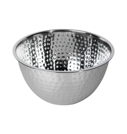 TIMCo DCA - Mixing Bowl / Hammered Stainless Steel, 10"