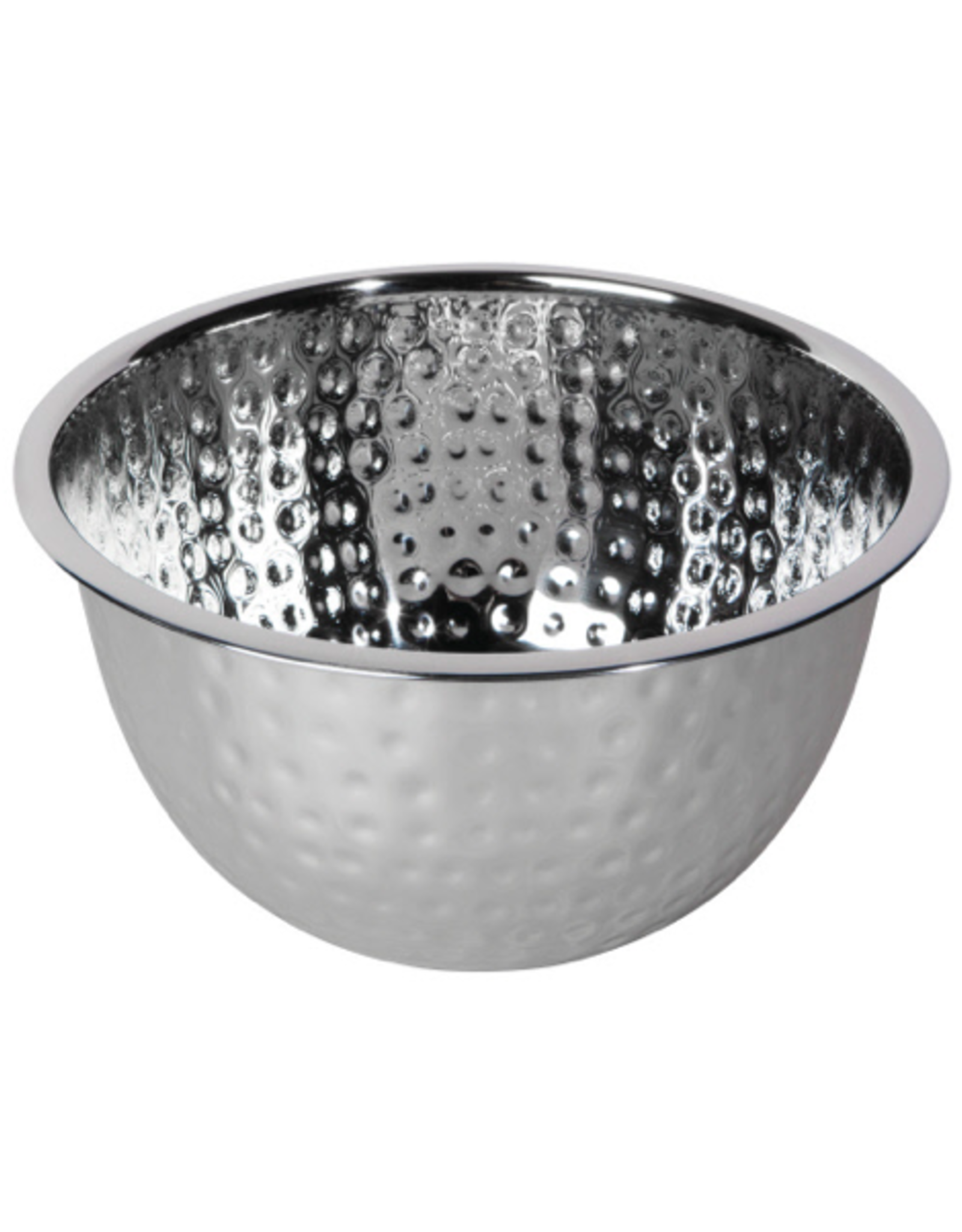 DCA - Mixing Bowl / Hammered Stainless Steel, 9"