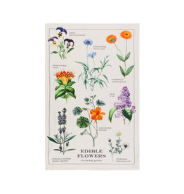 The Independent Mercantile Co. DCA - Tea Towel / Edible Flowers