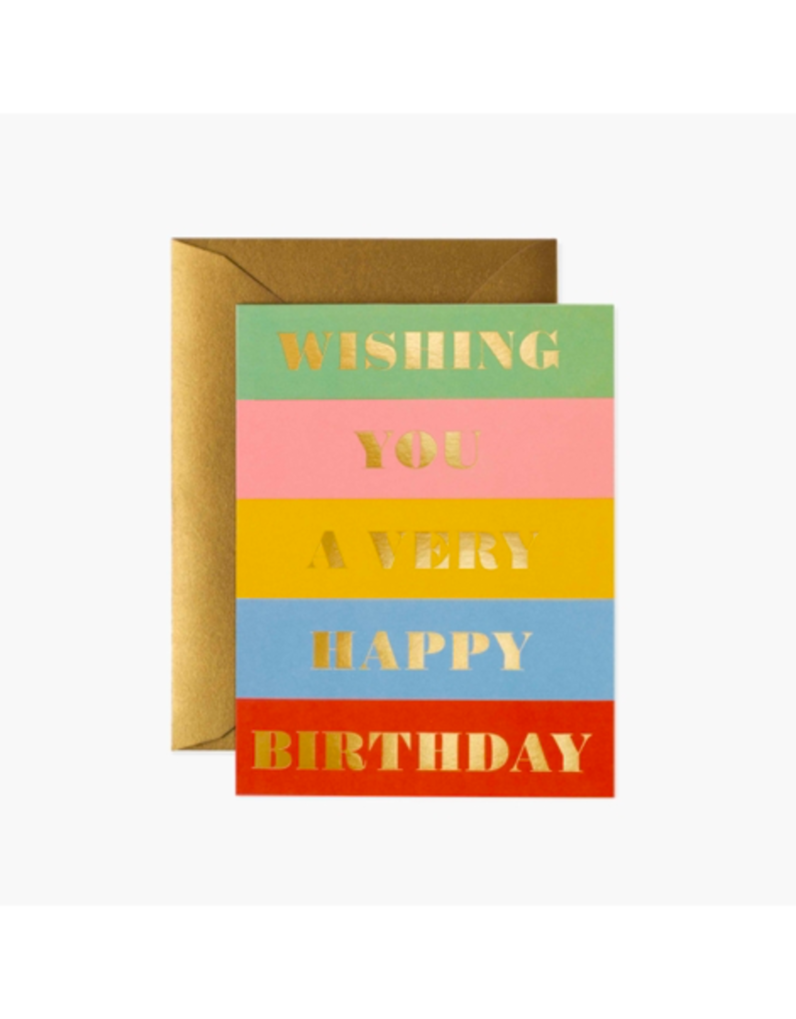 Card - Rifle Paper, Wishing You a Very Happy Birthday