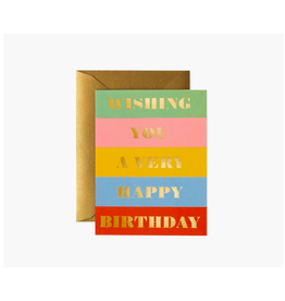 Card - Rifle Paper, Wishing You a Very Happy Birthday