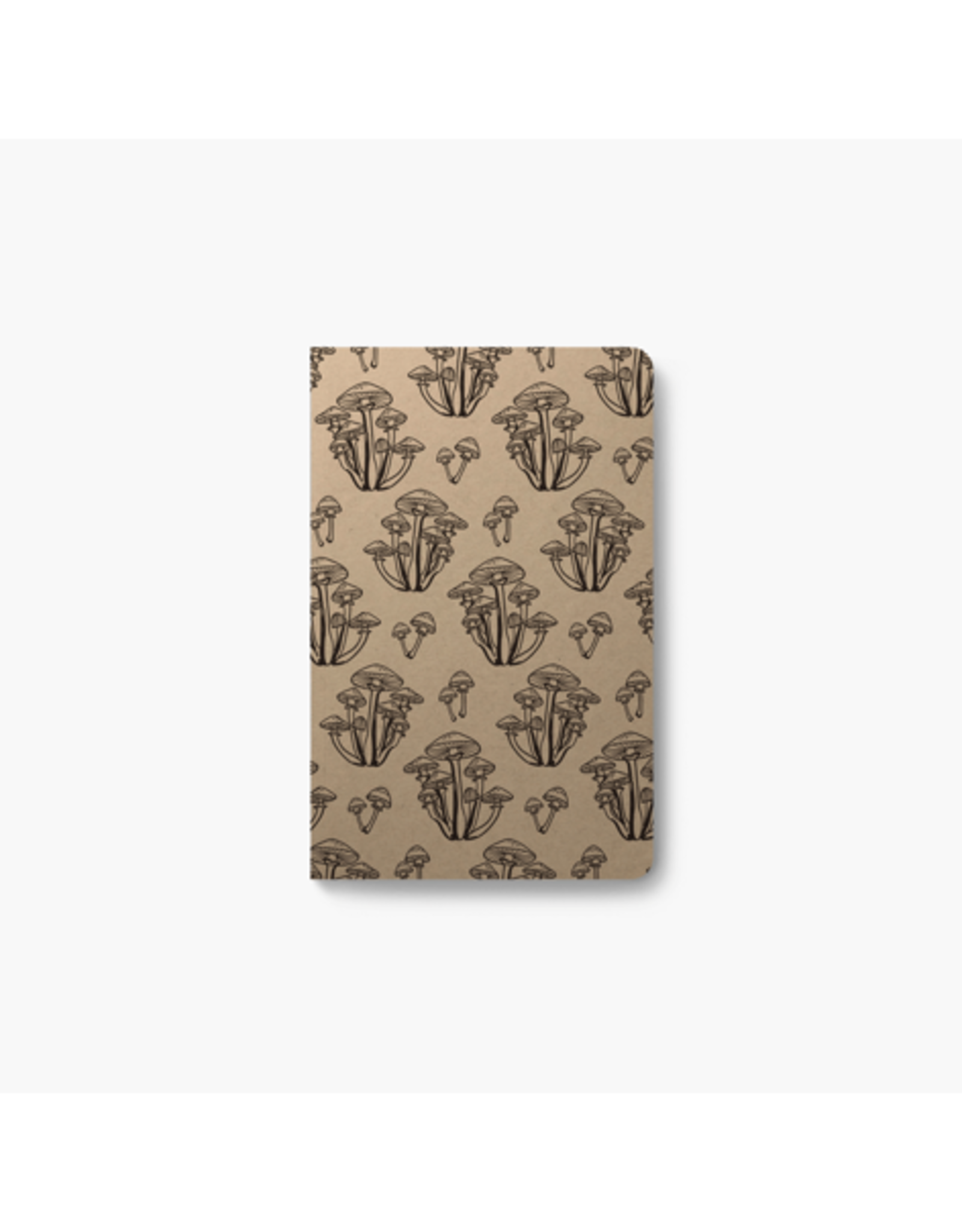 DIK - Kraft Layflat Notebook / Wild Mushrooms, Lined