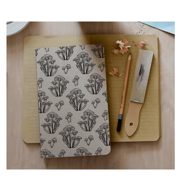 DIK - Kraft Layflat Notebook / Wild Mushrooms, Lined