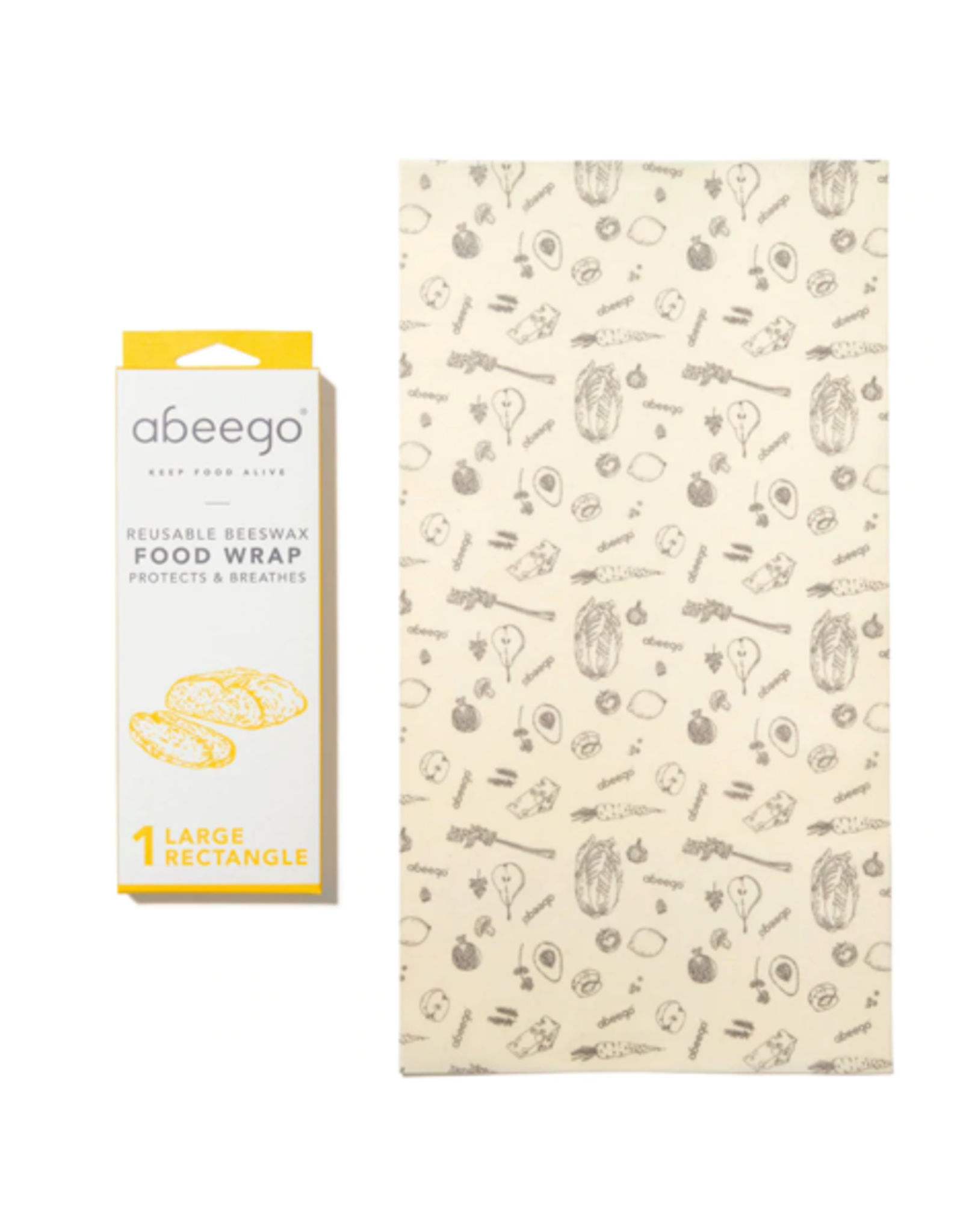 Abeego - Beeswax Wrap / Extra Large Rectangle