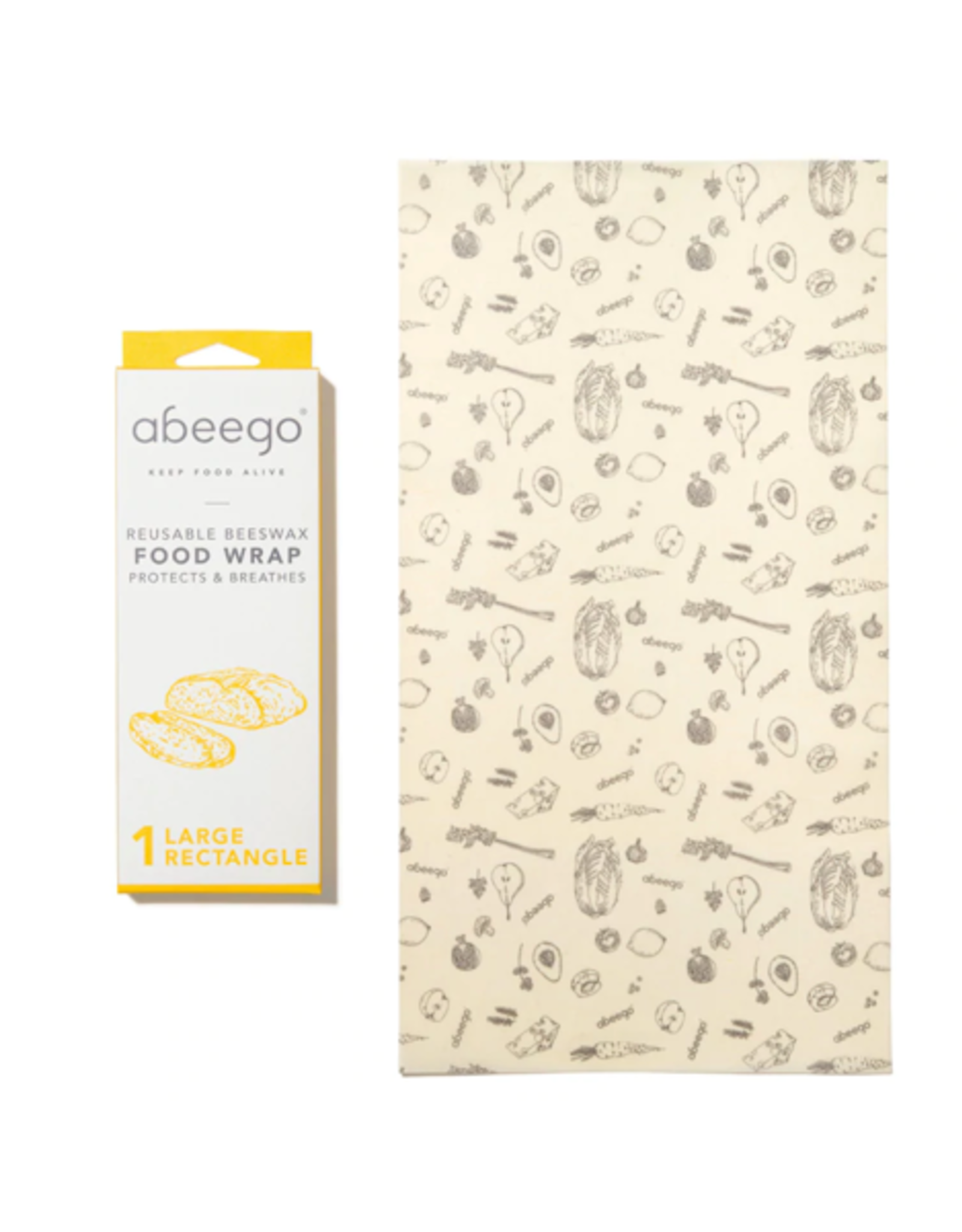 TIMCo Abeego - Beeswax Wrap / Extra Large Rectangle