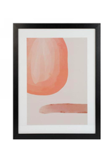 Framed Art - Abstract Desert Sun, 13 x 17"