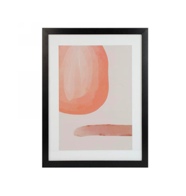 Framed Art - Abstract Desert Sun, 13 x 17"