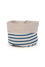 AES - Canvas Basket / Blue Stripes