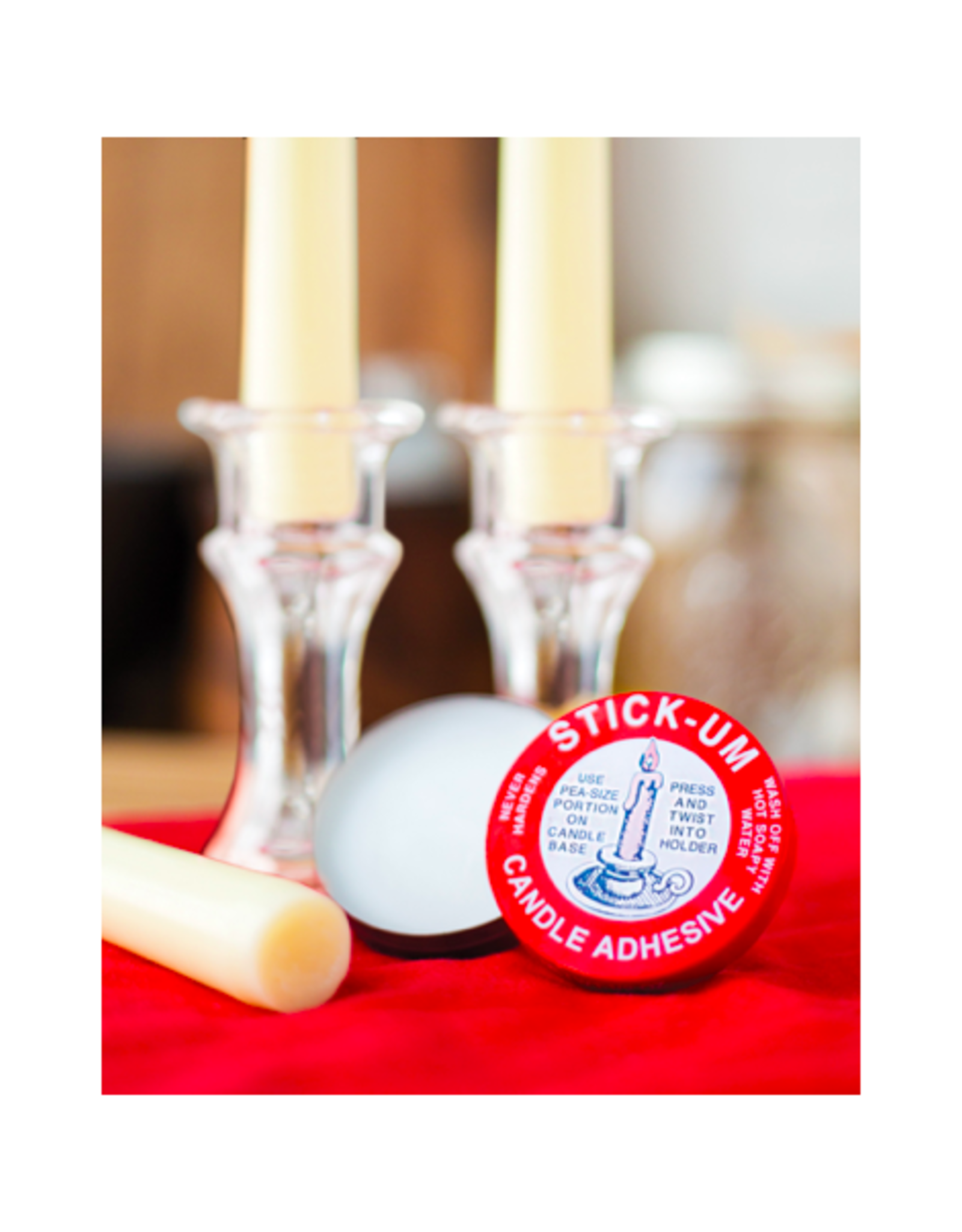 FUN - Stick Um Candle Adhesive, Regular Size