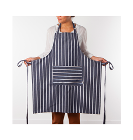 Apron - Butcher Stripe, Navy