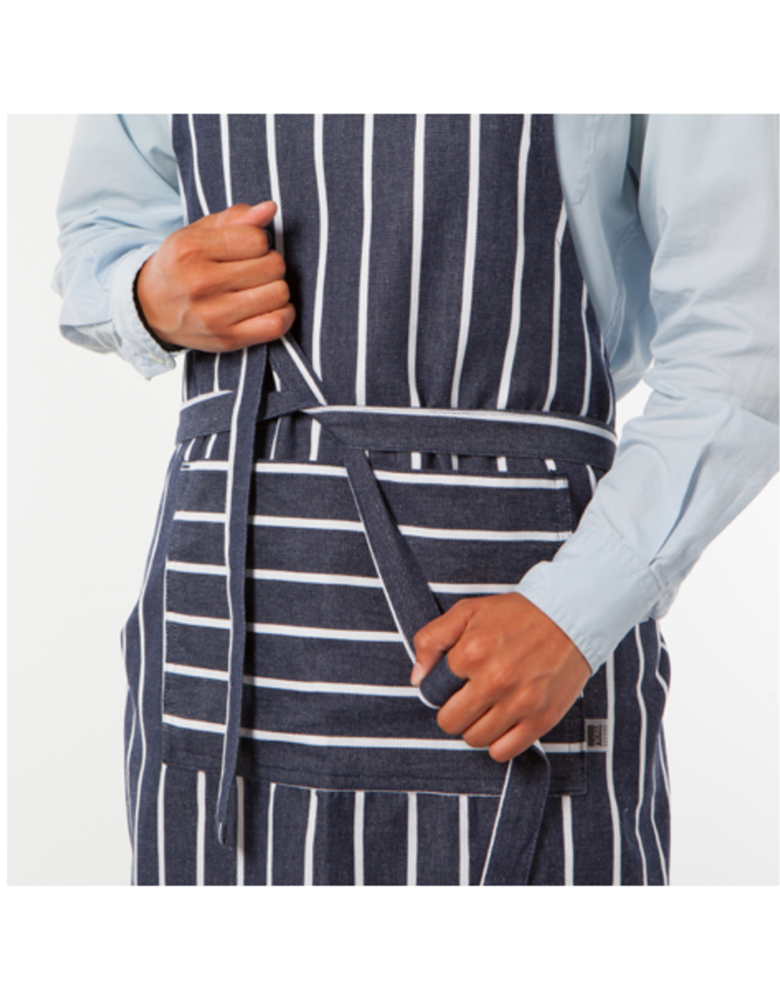 Apron - Butcher Stripe, Navy