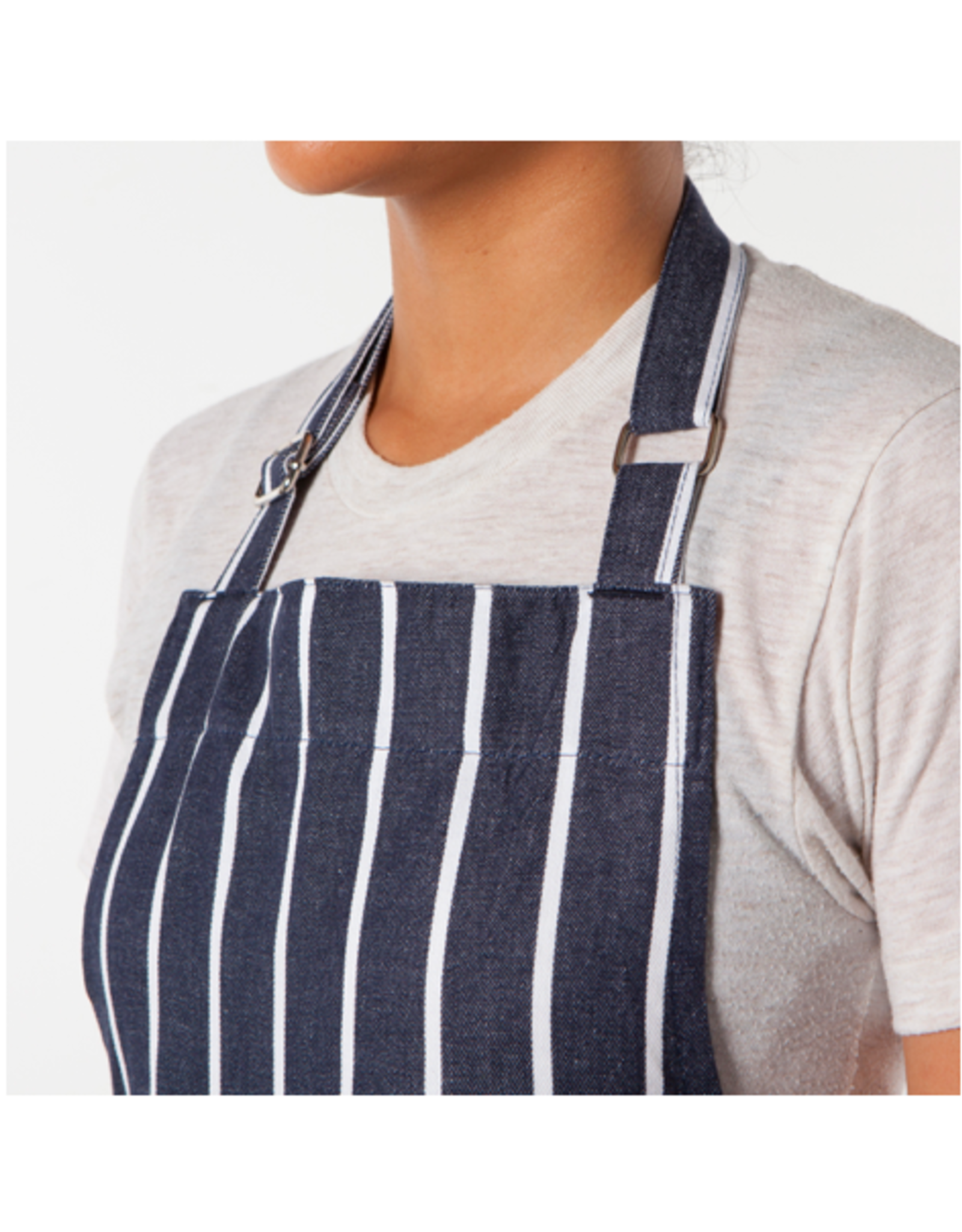 Apron - Butcher Stripe, Navy