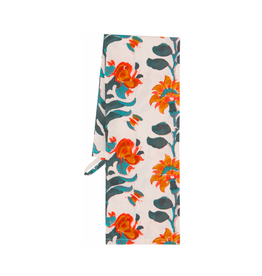 Tea Towel - Block Print, Calendula