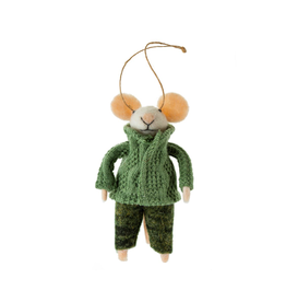 The Independent Mercantile Co. IBA - Holiday Ornament / Snuggle Felt Mouse
