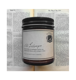 Ex Libris Supply Co. - Coconut Soy Candle / The Library, 8oz