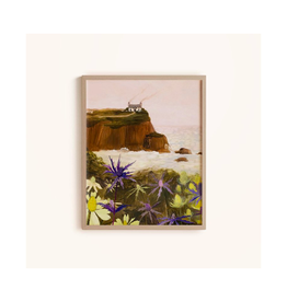 Briana Corr Scott - Print / House by the Sea, 8 x 10"