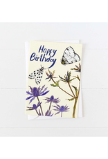 TIMCo Briana Corr Scott - Card / Happy Birthday with Moths, 4 x 6"