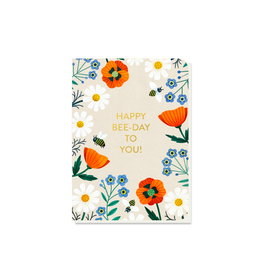The Independent Mercantile Co. PPS - Card / Happy Bee-Day to You, 4.25 x 5.5"