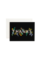 Rifle Paper - Boxed Cards / Set of 8, Thanks, 4.25 x 5.5"