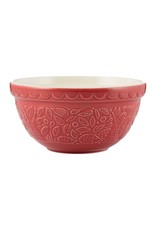 Mason Cash - Forest Mixing Bowl / Hedgehog, Red, 8"