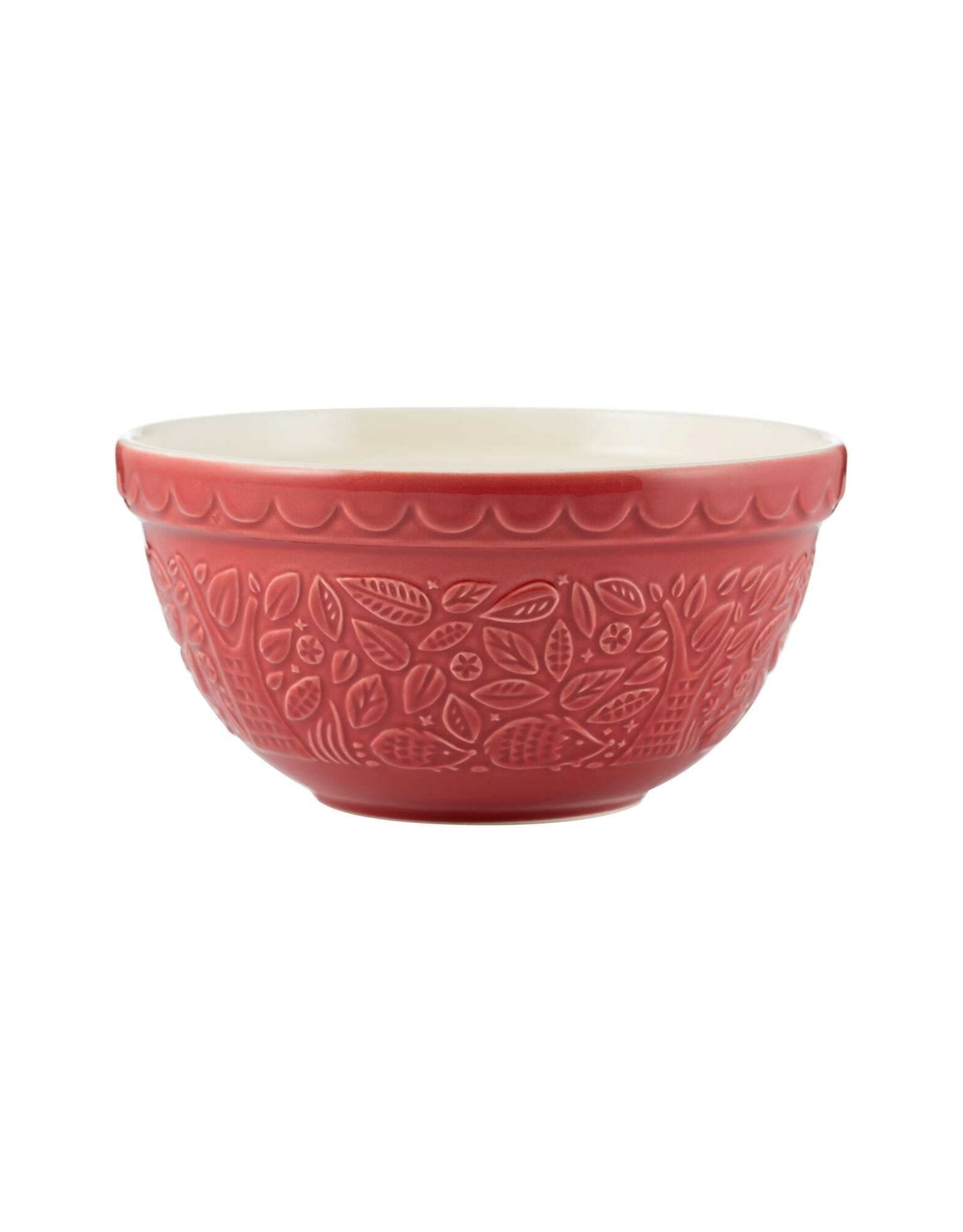 Mason Cash - Forest Mixing Bowl / Hedgehog, Red, 8"