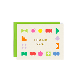 Card - Thank You, Geometric