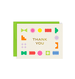 PPE - Card / Thank You, Geometric