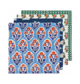 Cloth Napkin - Winter Block Print