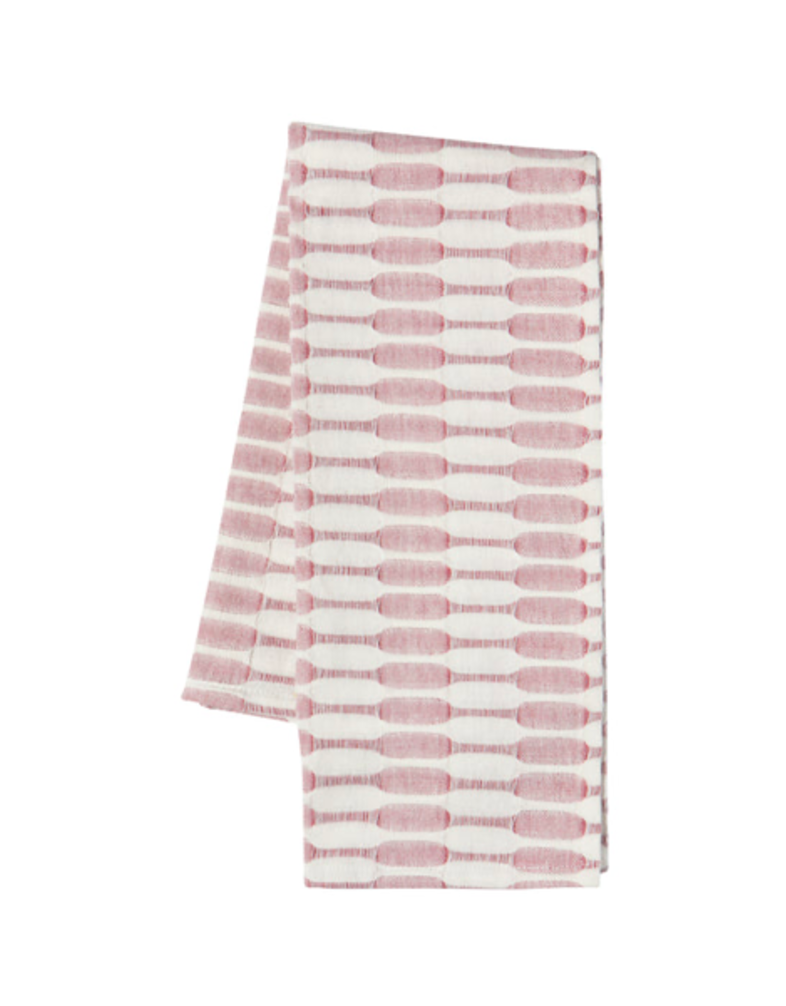 TIMCo DCA - Tea Towel / Set of 2, Honeycomb, Rose