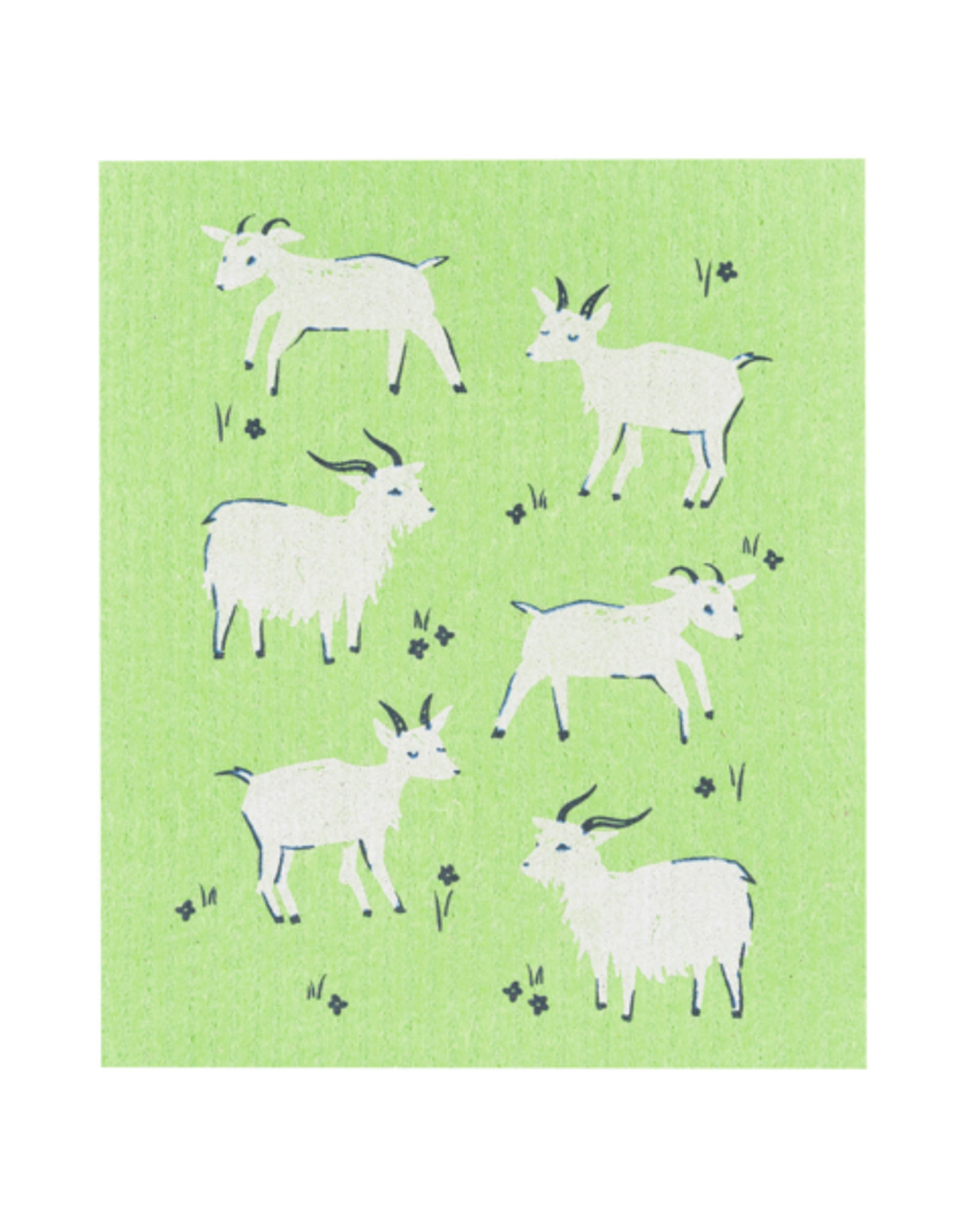 DCA - Swedish Sponge Cloth / Goats
