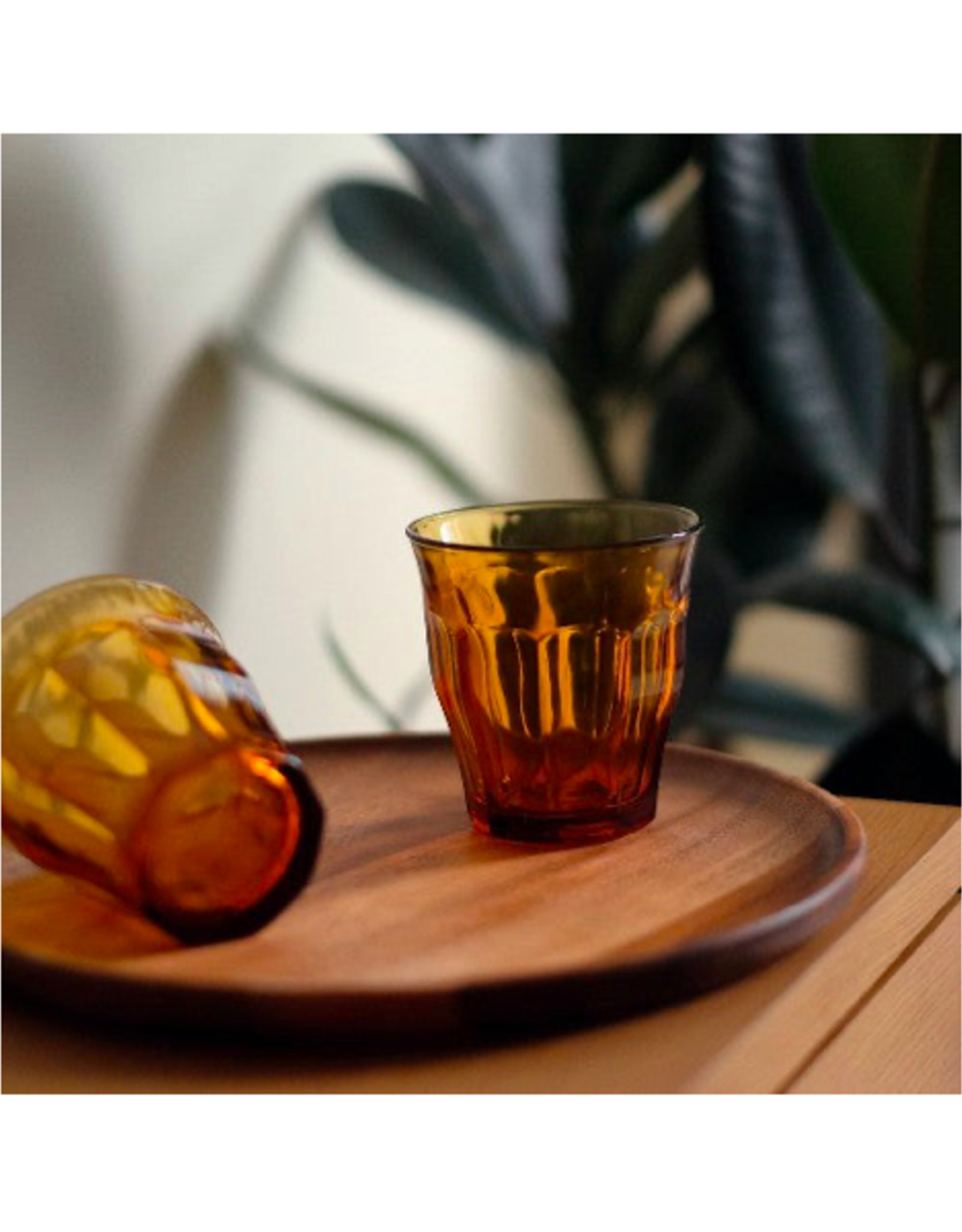 Glass Tumbler - Duralex, Picardie Amber