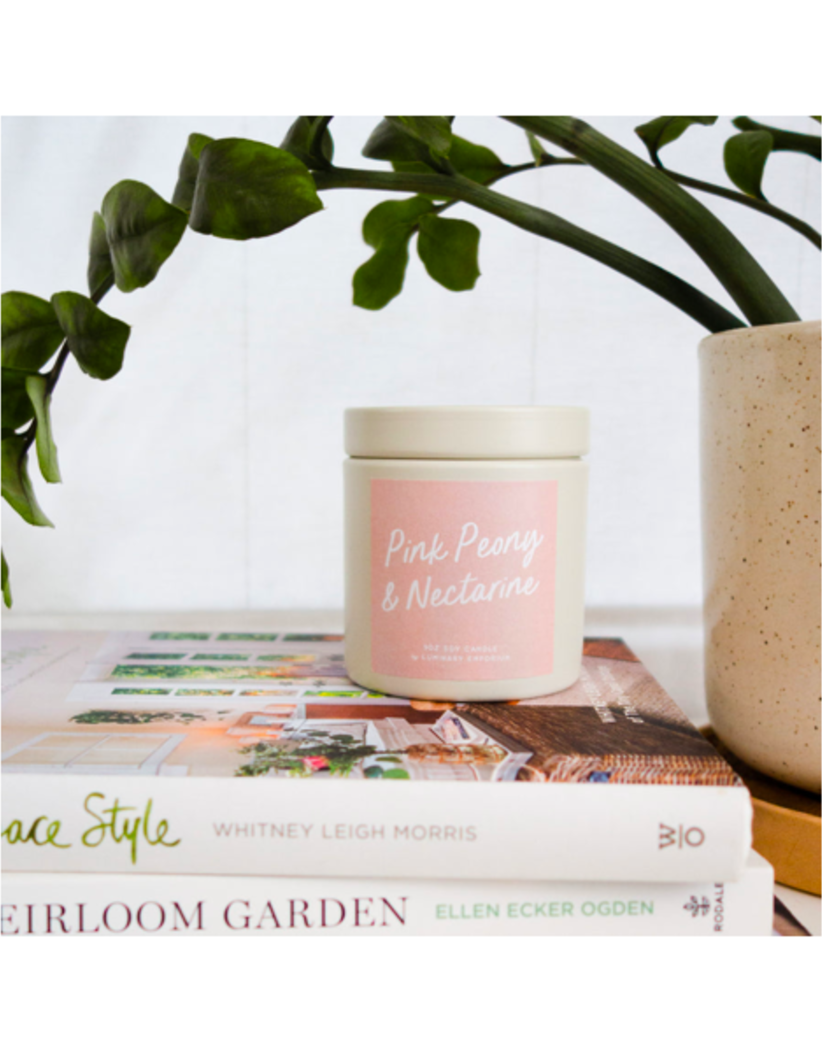Snug Collection - Soy Candle / Pink Peony & Nectarine, 9oz