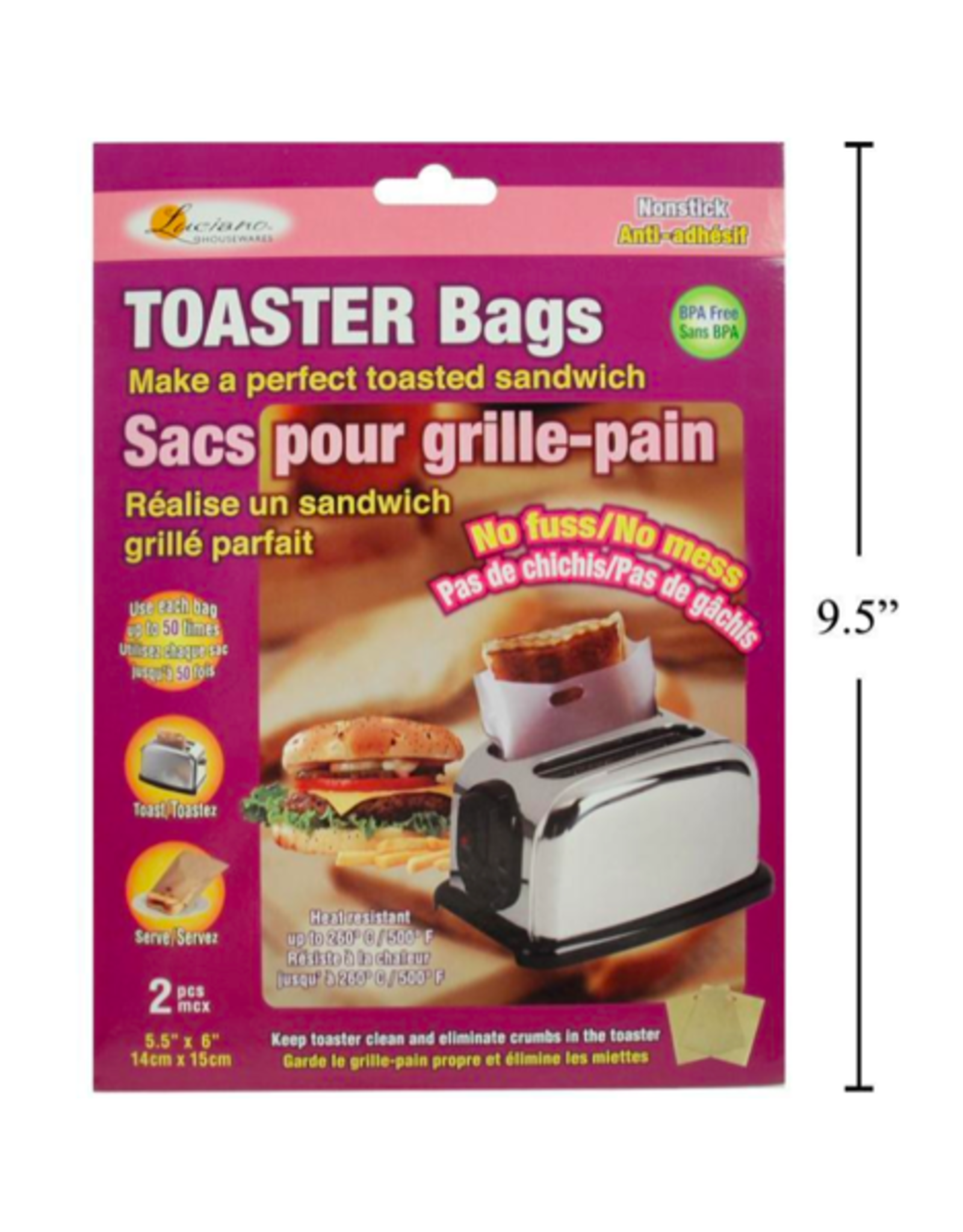 TIMCo CTG - Toaster Reusable Bag / Set of 2
