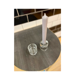 TIMCo CTG - Taper & Tealight Candle Holder / Reversible, Glass