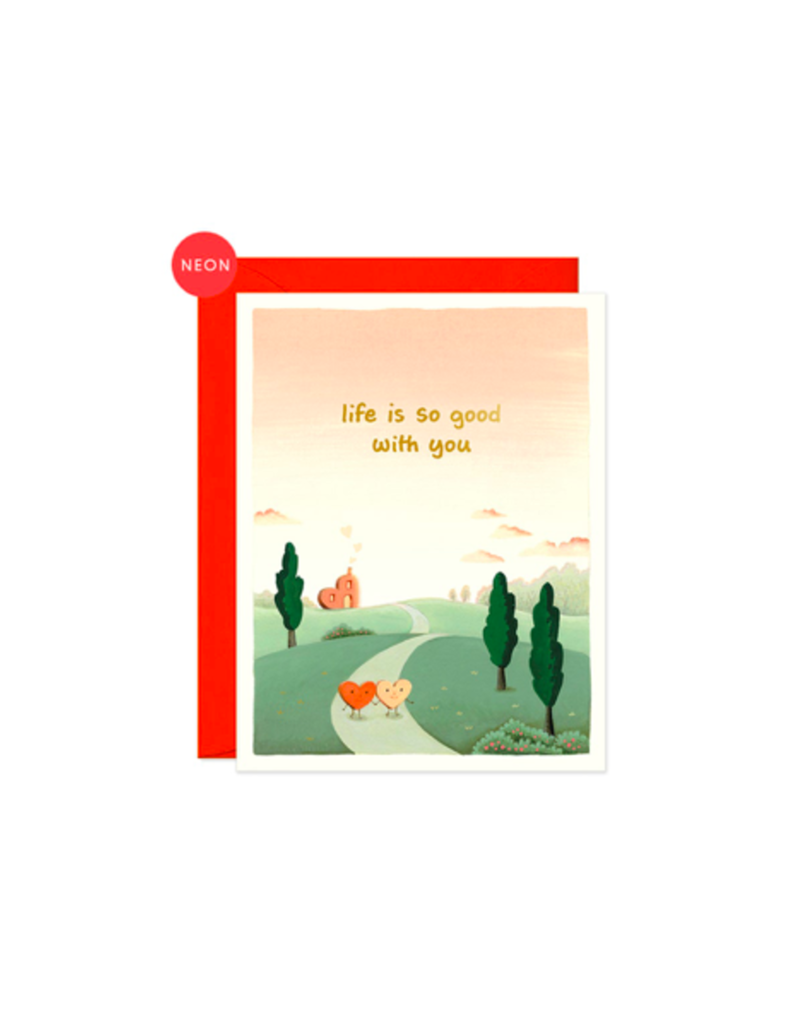 PPS - Card / Life is So Good with You, 4.25 x 5.5"