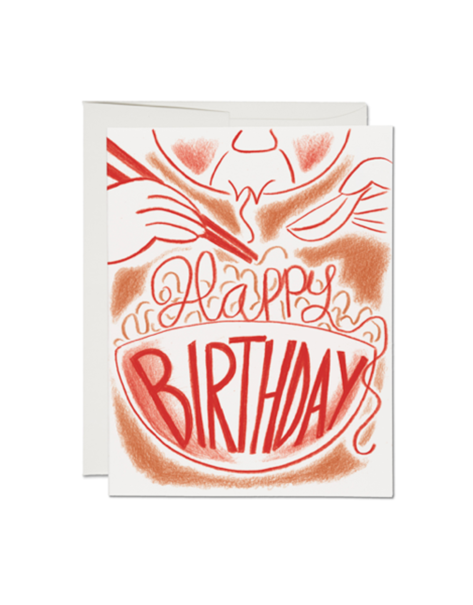 RAP - Card / Happy Birthday, 4.25 x 5.5"