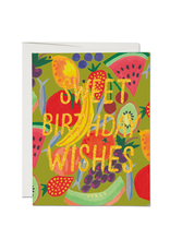 RAP - Card / Sweet Birthday Wishes, 4.25 x 5.5"