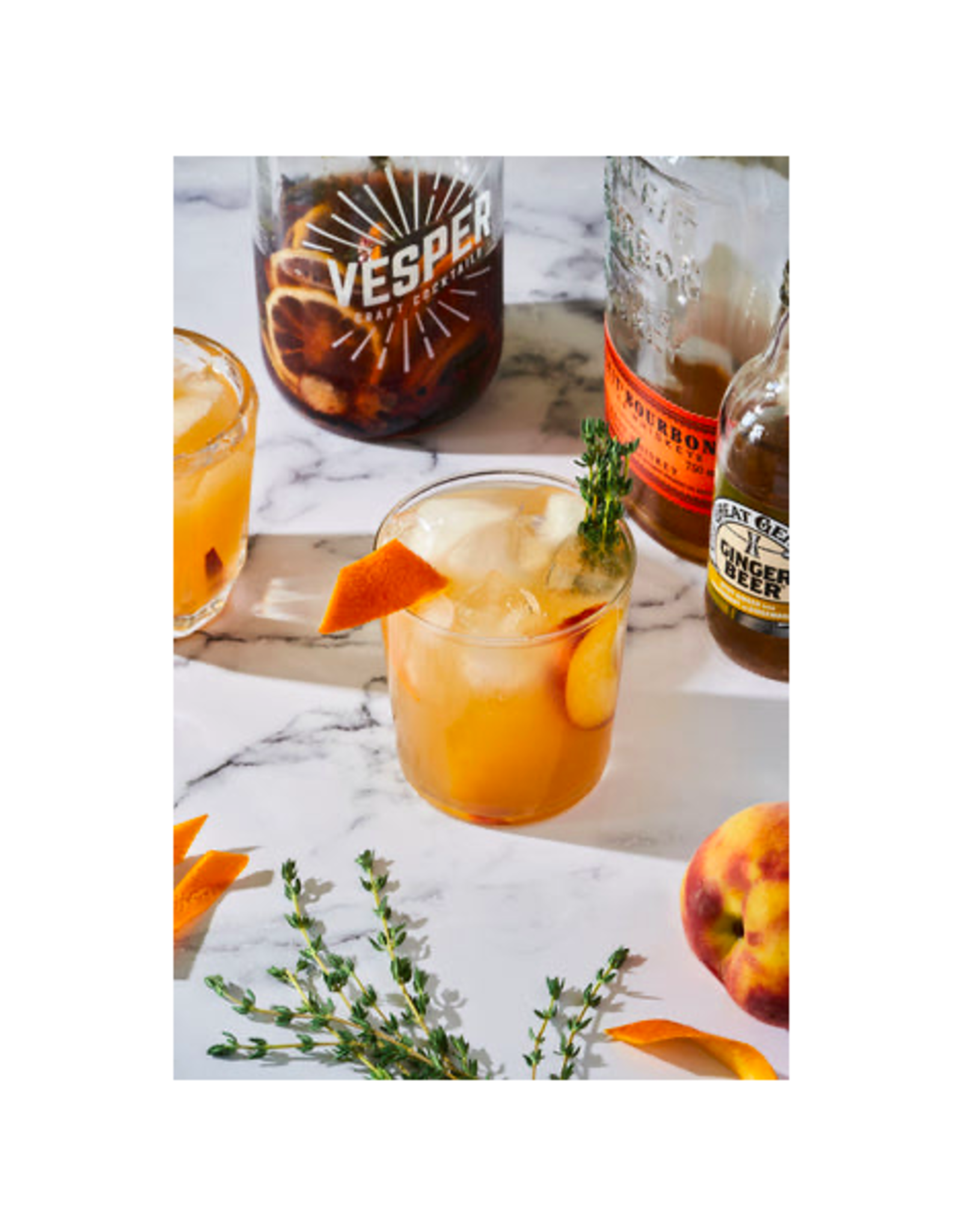 Craft Cocktail Kit - Vesper, Bourbon Peach Smash