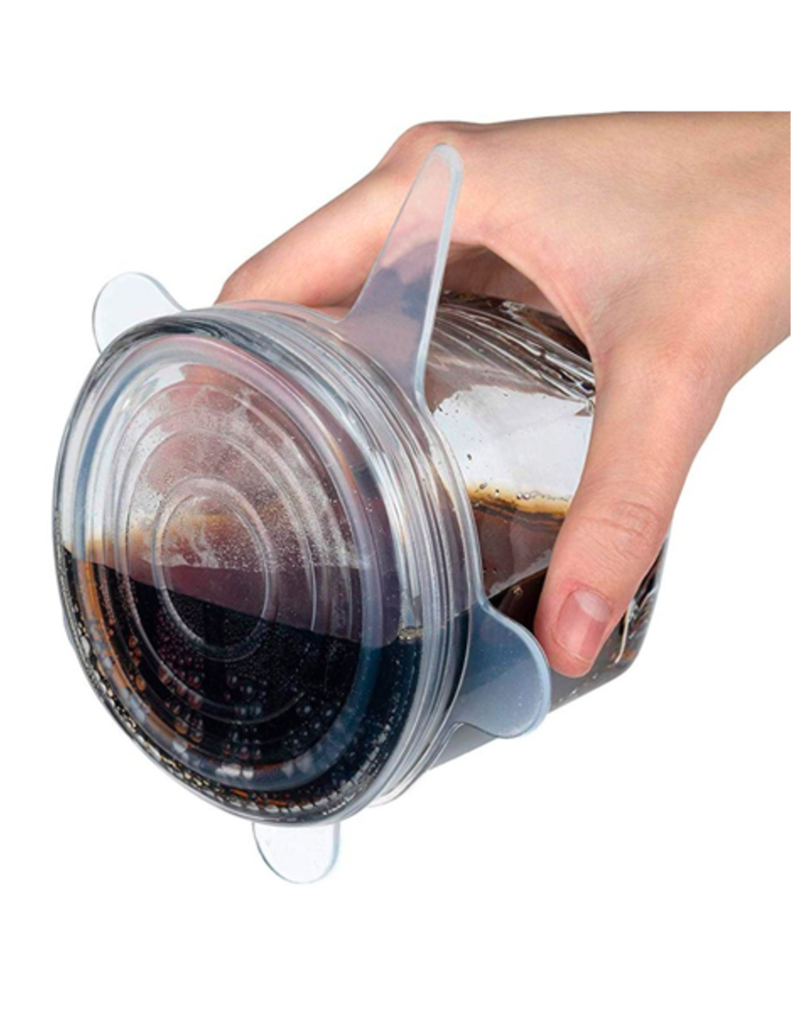 Silicone Stretch Lids - Set of 5