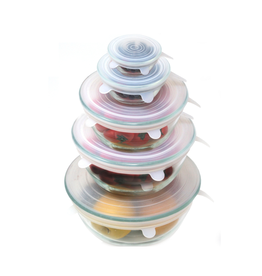 Silicone Stretch Lids - Set of 5