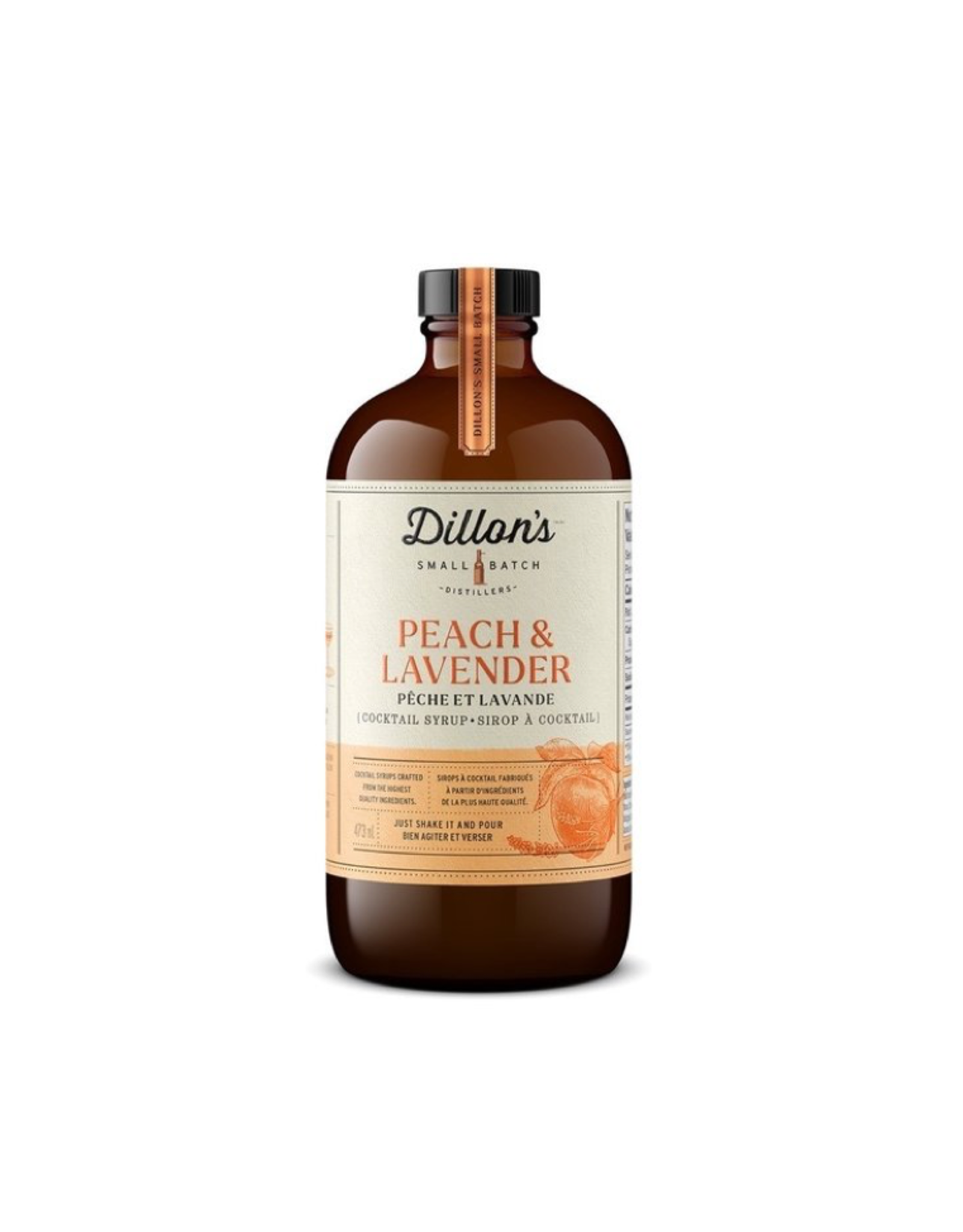 Dillon's - Peach & Lavender Syrup,  473ml