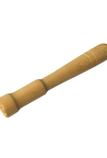 Cocktail Muddler - Natural Grooved Wood