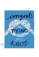 PPS - Card / Congrats on Tying the Knot 4.25 x 5.5"