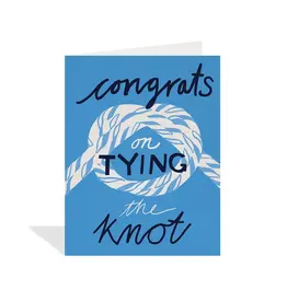 PPS - Card / Congrats on Tying the Knot 4.25 x 5.5"