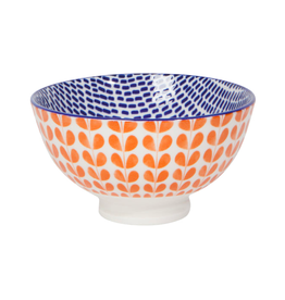 Bowl - Orange Leaves